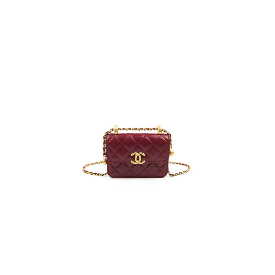 CHANEL Mini Clutch with Chain(high-end grade)